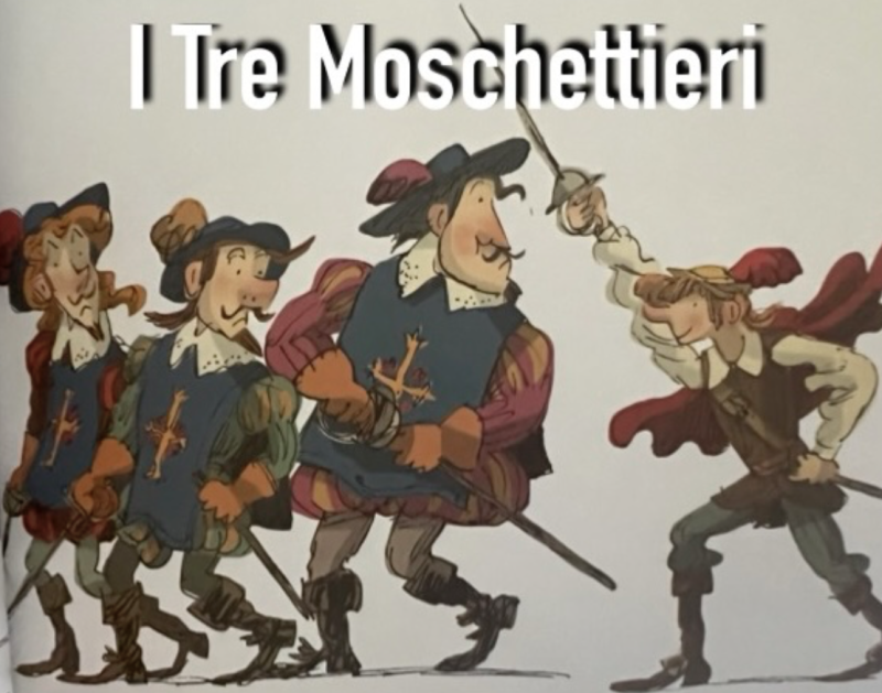 La stagione dei saggi: I Tre Moschettieri
